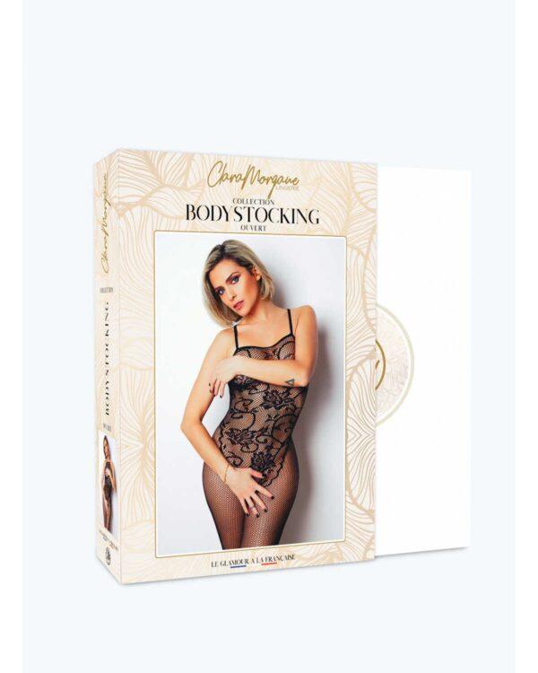 Le numéro 13 bodystocking Clara Morgane - Noir – Image 4