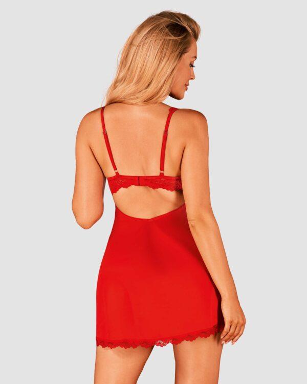 Amor Cherris Nuisette et string - Rouge – Image 7