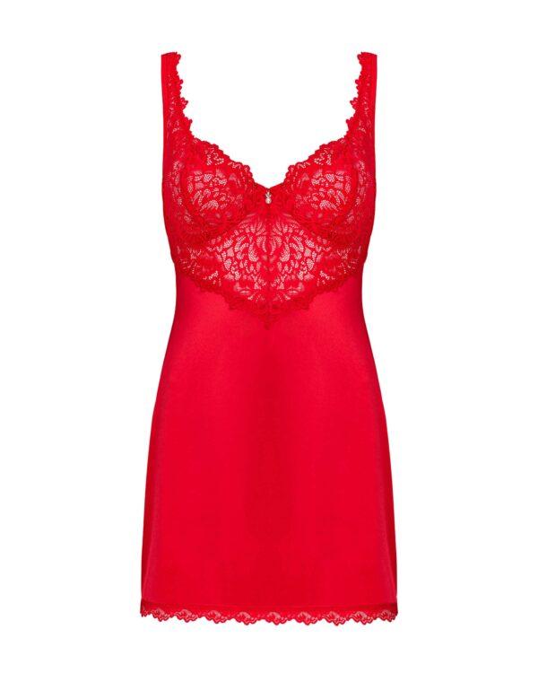 Amor Cherris Nuisette et string - Rouge – Image 8