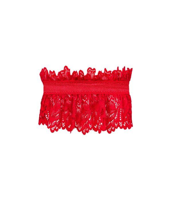 Jarretière rouge Amor Cherris – Image 5