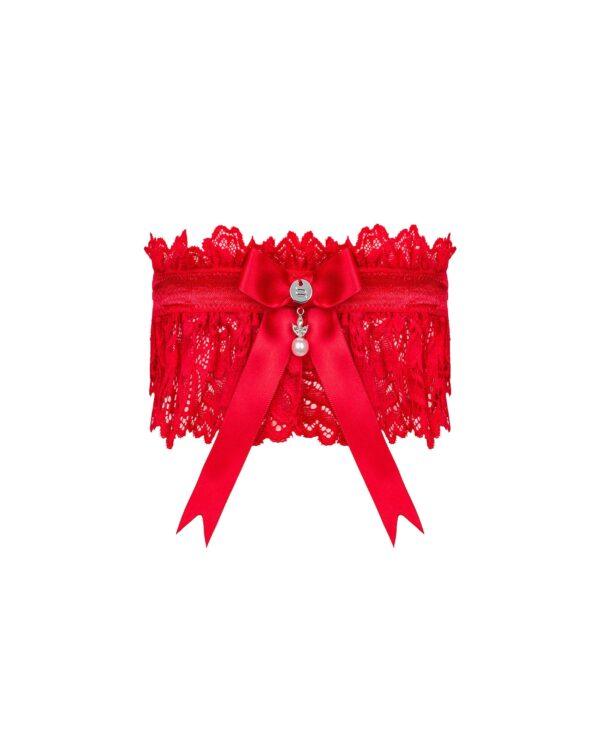 Jarretière rouge Amor Cherris – Image 6