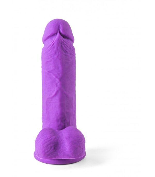 VIBROMASSEUR RÉALISTE "R12" 14.4CM AVEC TÉLÉCOMMANDE VIOLET – Image 4