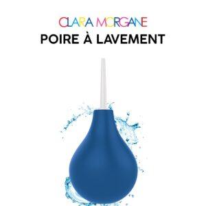 Poire à lavement Clara Morgane - Bleue