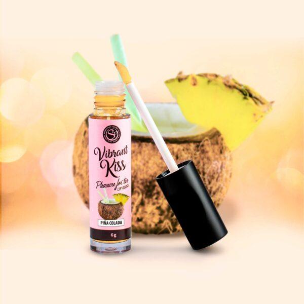 Brillant à lèvres Vibrant Pina colada – Image 5
