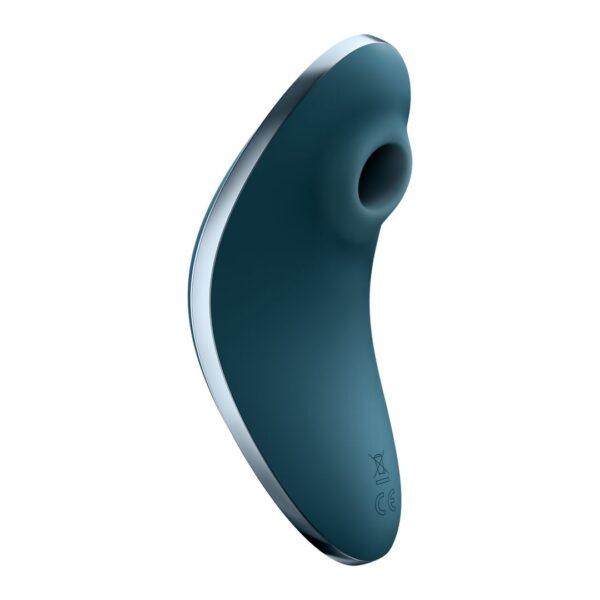 Vulva Lover Stimulateur et vibromasseur Satisfyer - Bleu – Image 4