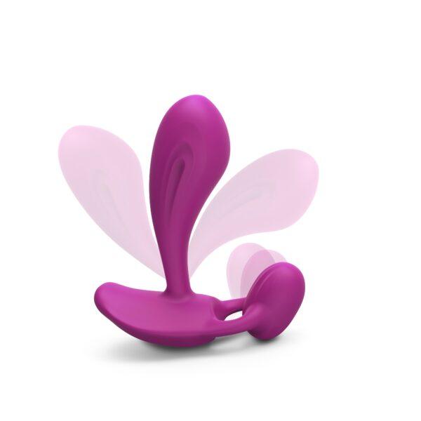 Witty vibromasseur et stimulateur clitoridien- Sweet orchid – Image 4