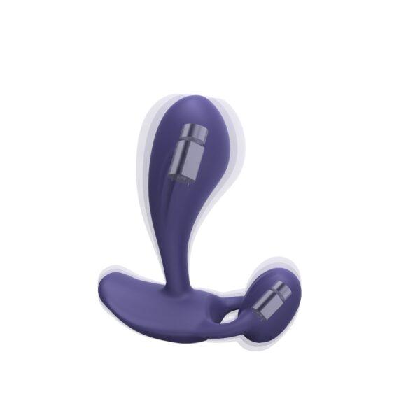 Witty vibromasseur et stimulateur clitoridien- Midnight indigo – Image 3