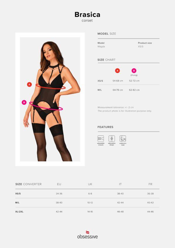 Brasica Corset - noir – Image 9