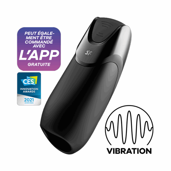 Men Vibration + Connect App - Noir – Image 9