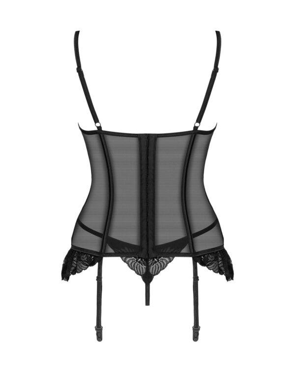 Serena love Corset - noir – Image 9