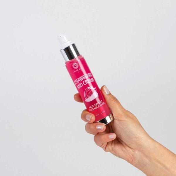 Lubrifiant effet chaud Fraise 50ml 3538 – Image 4