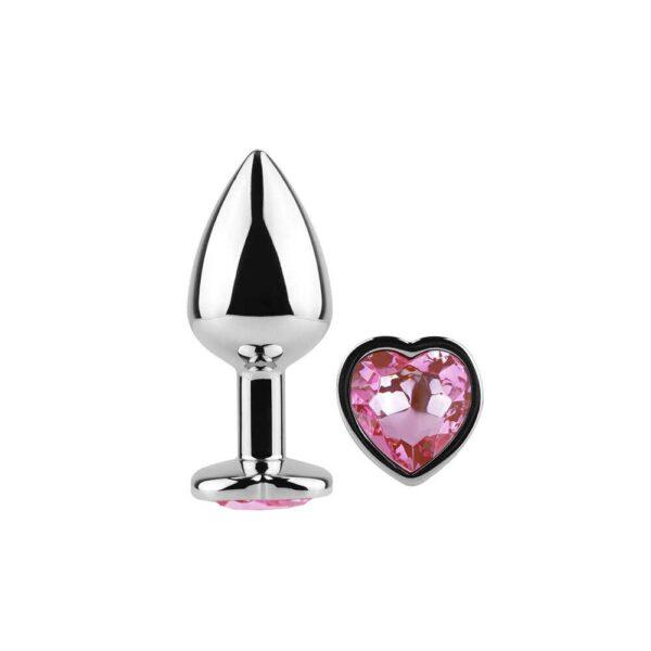 Plug anal secret play - Coeur rose – Image 4