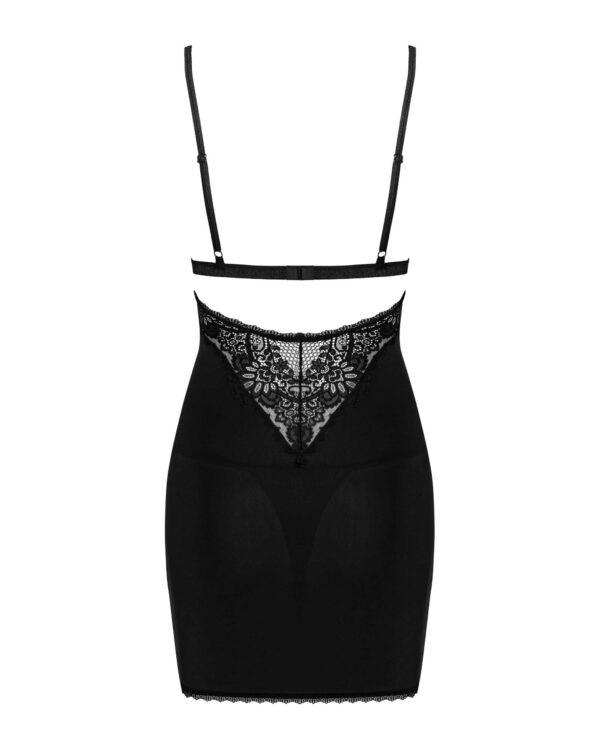 Maderris nuisette et String - Noire – Image 9