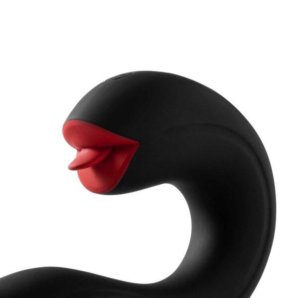 Joi Pro 2 Black - Vibrateur - lécheur de clitoris rotatif à tête télécommandée pour le point G – Image 4