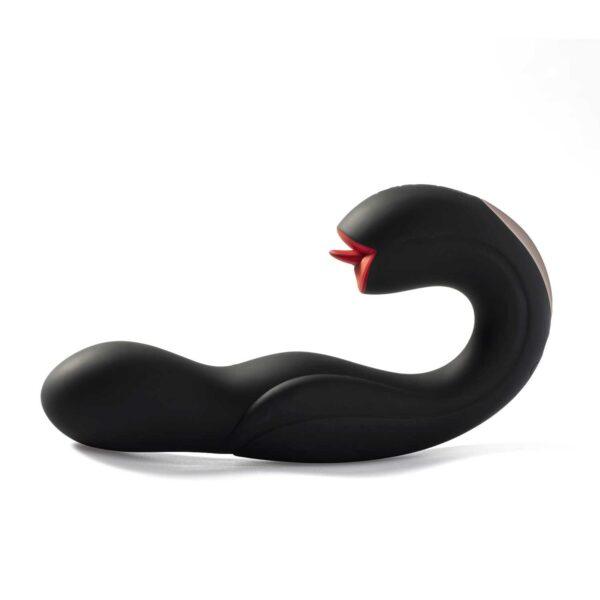 Joi Pro 2 Black - Vibrateur - lécheur de clitoris rotatif à tête télécommandée pour le point G – Image 5