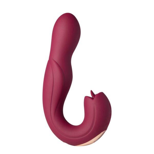 Joi Pro 2 Violet - Vibrateur - lécheur de clitoris rotatif à tête télécommandée pour le point G – Image 4