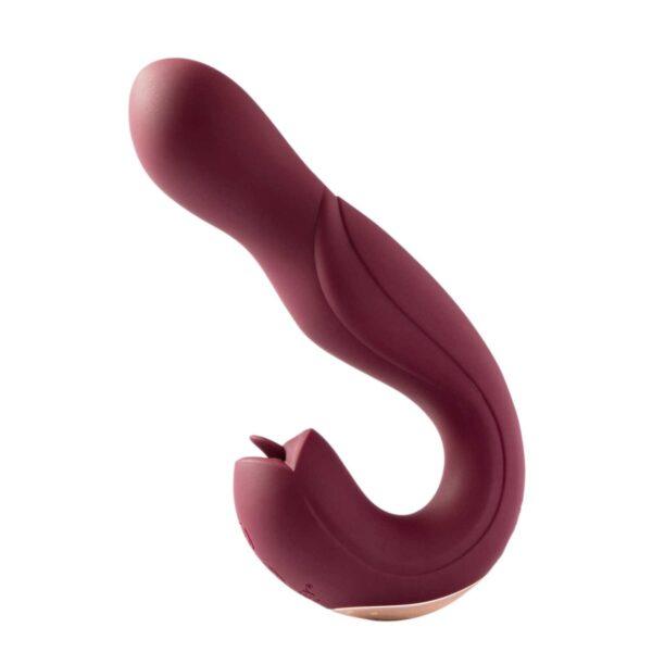 Joi Pro 2 Violet - Vibrateur - lécheur de clitoris rotatif à tête télécommandée pour le point G – Image 6