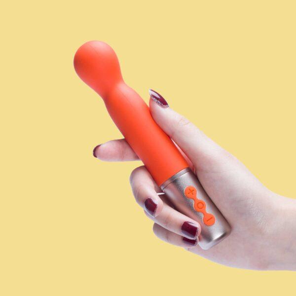 Padparadscha - The naughty collection - Vibromasseur à tête interchangeable Rose – Image 7