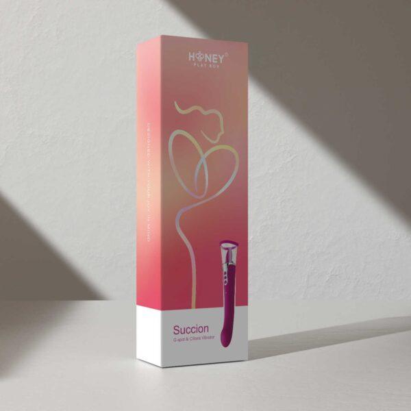 Succion - Vibromasseur 3 en 1 vibrant, léchant et Aspirant – Image 3