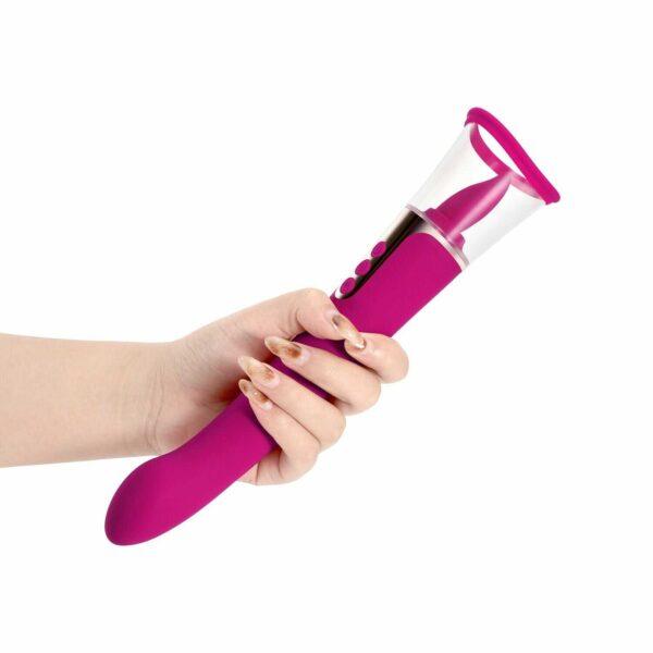 Succion - Vibromasseur 3 en 1 vibrant, léchant et Aspirant – Image 5
