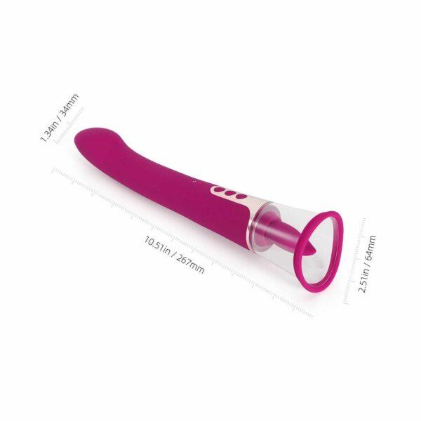 Succion - Vibromasseur 3 en 1 vibrant, léchant et Aspirant – Image 7