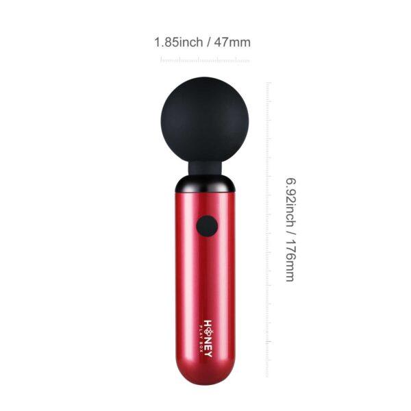 Pomi wand - Puissant mini vibromasseur - Gris – Image 4