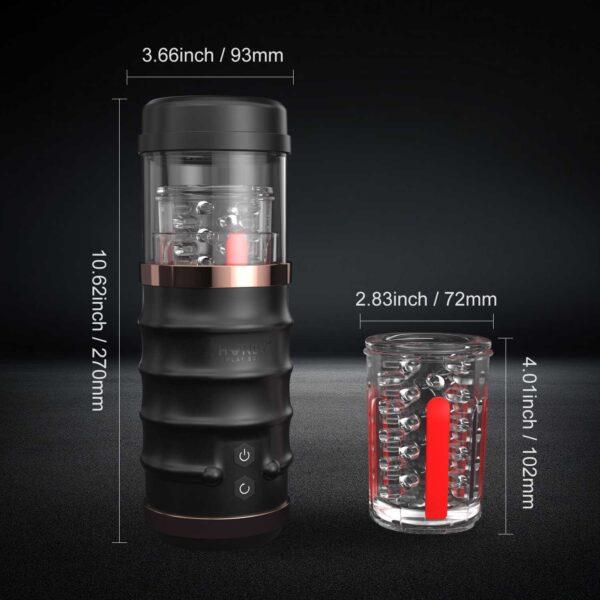 Warrior - Masturbateur Homme Automatique Thrusting Stroker – Image 5