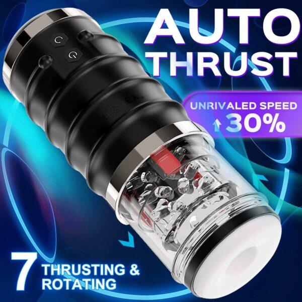 Warrior - Masturbateur Homme Automatique Thrusting Stroker – Image 6