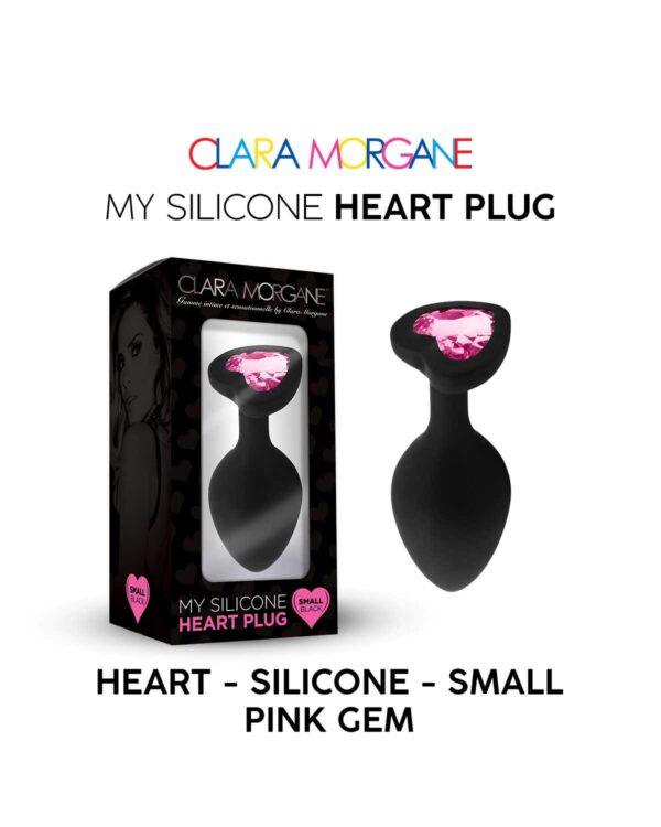 My Silicone Heart Plug - Gem rose – Image 6