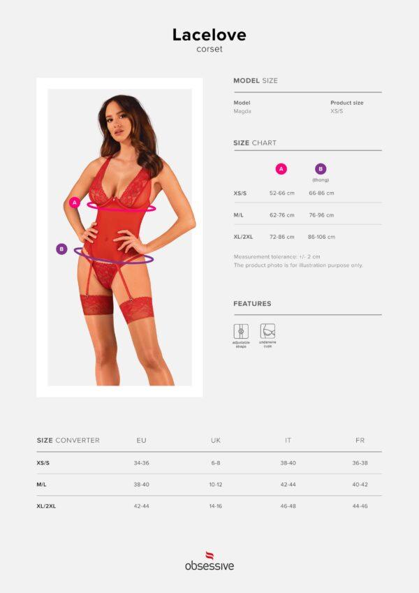 Lacelove Corset - rouge – Image 10