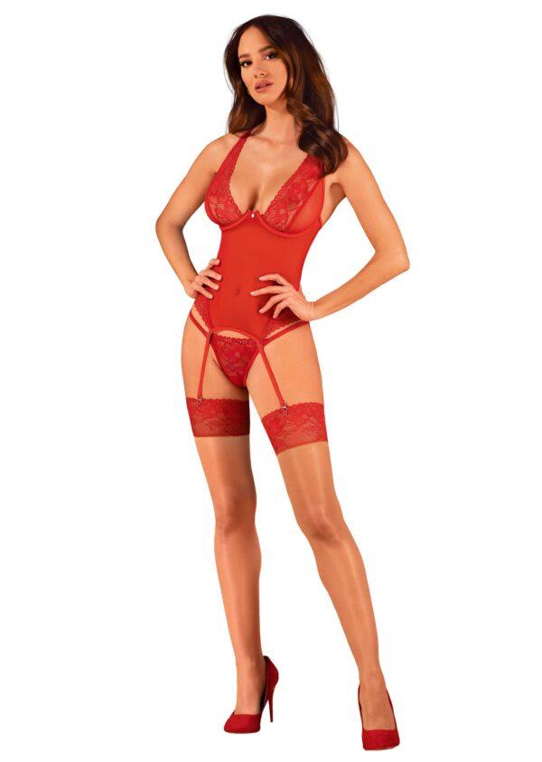 Lacelove Corset - rouge – Image 4