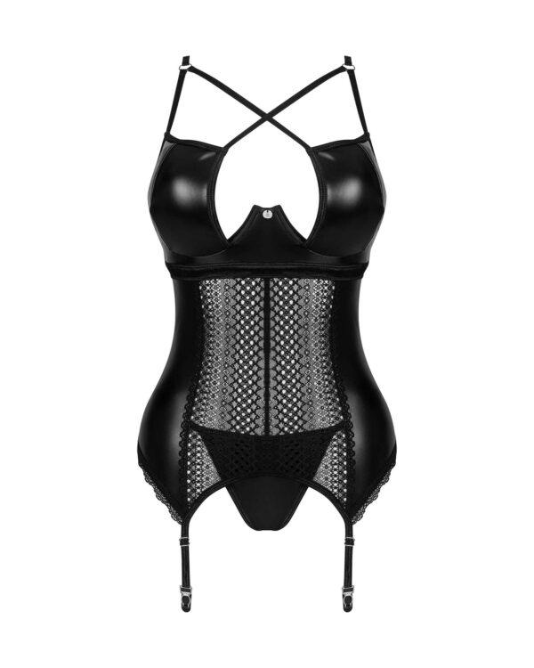 Norides Corset et string - noir – Image 8