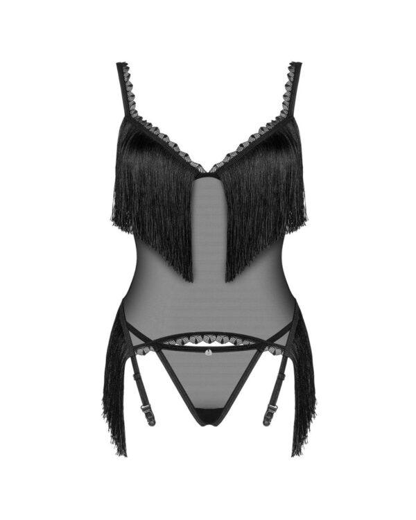 Sherila Corset et string - noir – Image 8