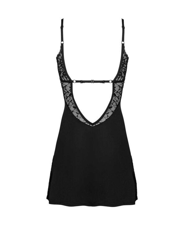 Bellastia nuisette et String - Noire – Image 9