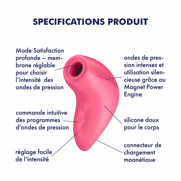 Magnetic deep pulse Satisfyer - Rose – Image 6