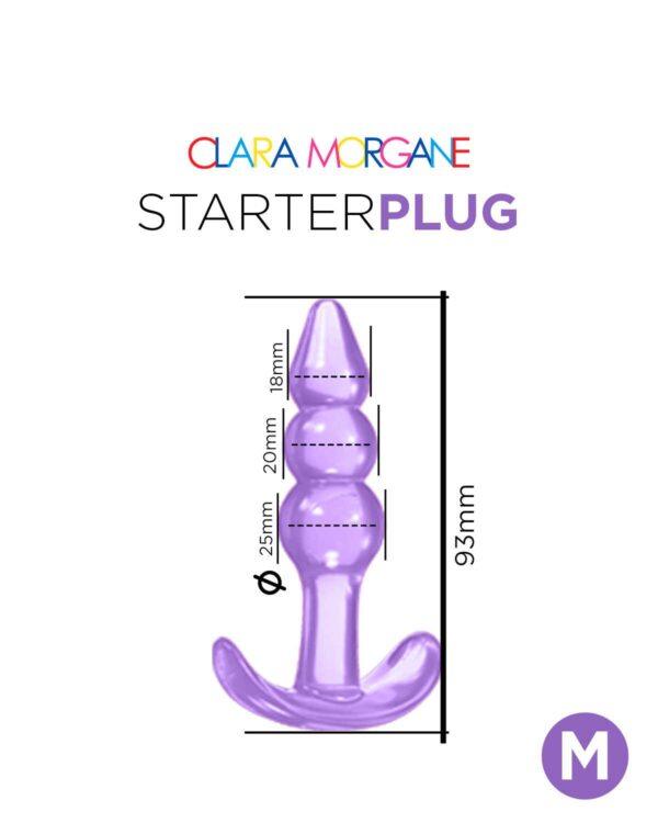 Starter plug Clara Morgane - Mauve (M) – Image 6