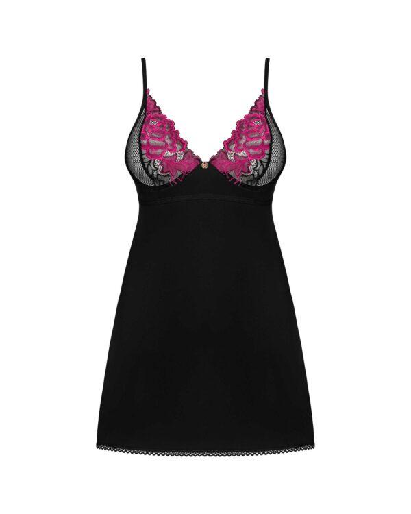 Rosenty nuisette et string - Noire – Image 8