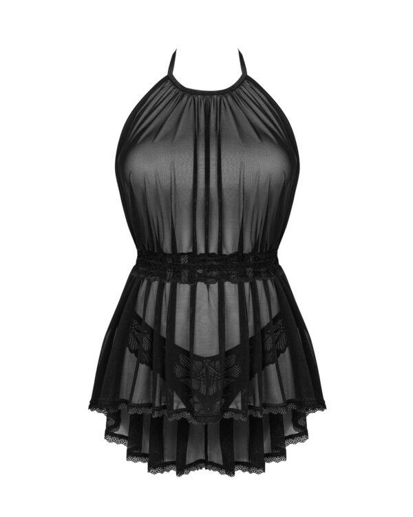 Serafia Nuisette et string - Noire – Image 8