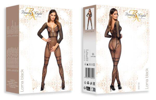 Lorna bodystocking - Noir – Image 6
