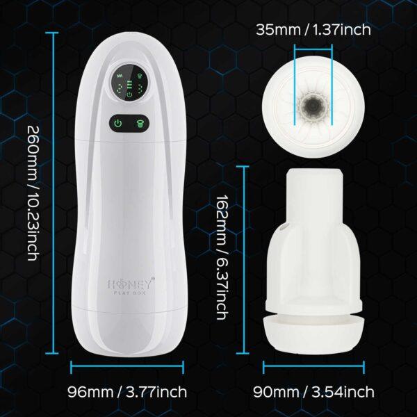 Kai 2 - Masturbateur Vibrant à Succion Automatique – Image 9