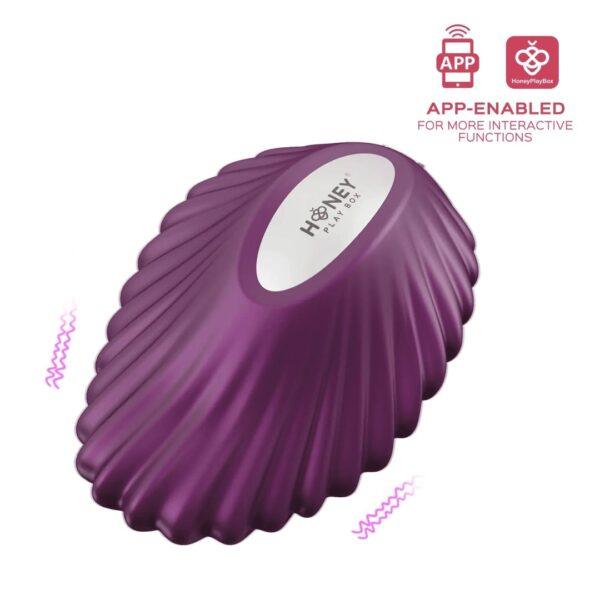 Pearl Violet - Vibromasseur magnétique contrôlé par application – Image 4