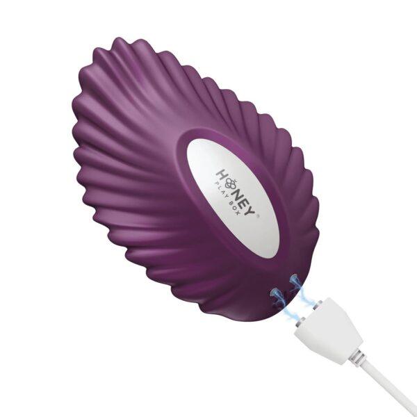 Pearl Violet - Vibromasseur magnétique contrôlé par application – Image 6
