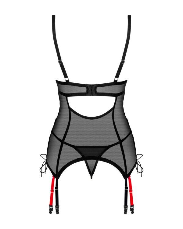 Glandez guêpière et string - Noir – Image 9