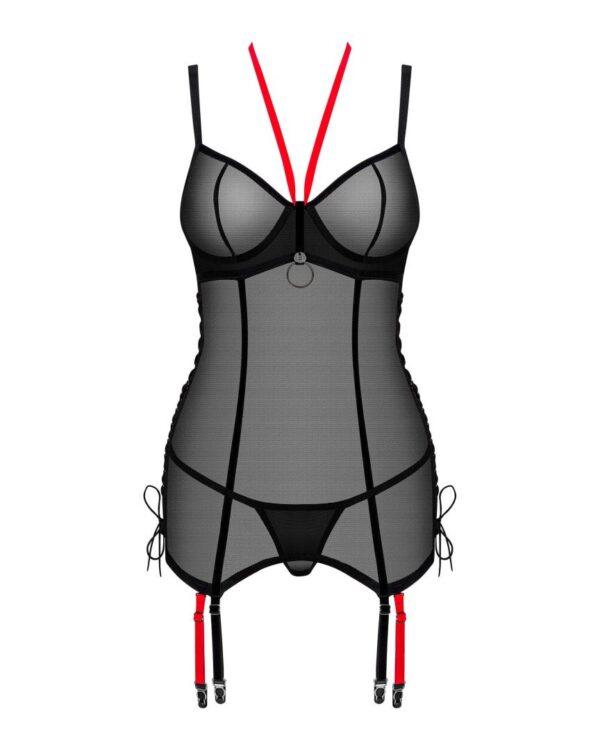 Glandez guêpière et string - Noir – Image 8