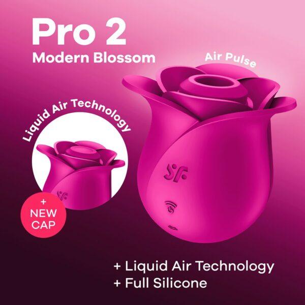 Modern Blossom Pro 2 Satisfyer - Rose – Image 8