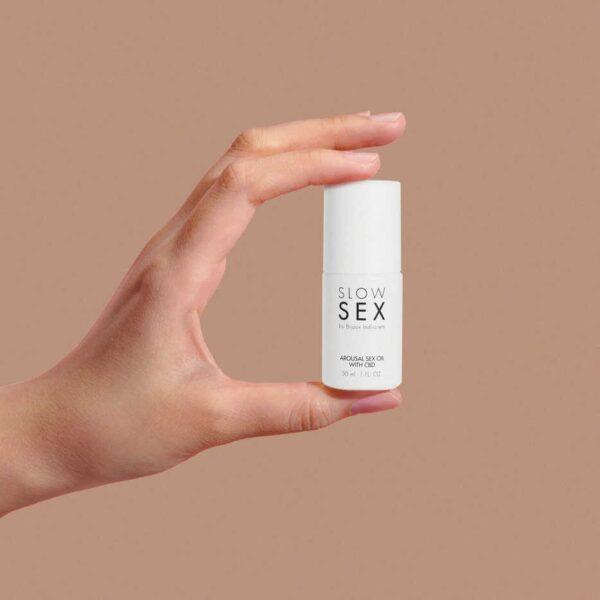 Huile sexuelle au CBD - Slow sex – Image 4