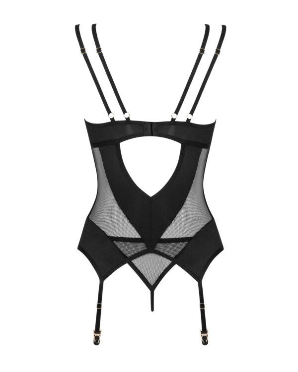 Nesari corset et string - Noir – Image 9