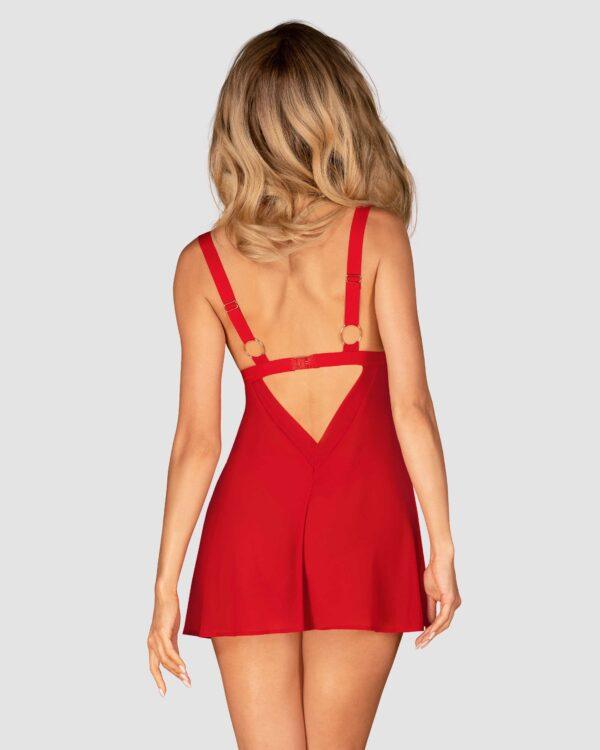 Elianes babydoll et string - Rouge – Image 7
