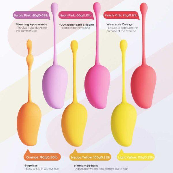 Mango - Set de 6 Boules de geisha – Image 7