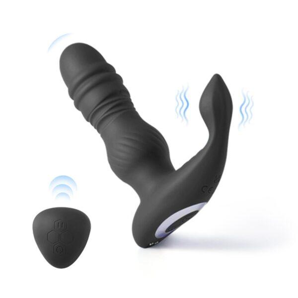 Jaden - Vibromasseur de prostate vibrant - Noir – Image 3